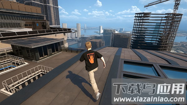 只有向上屋顶跑酷原版最新版截图4