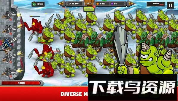 城堡防御怪物防御者截图