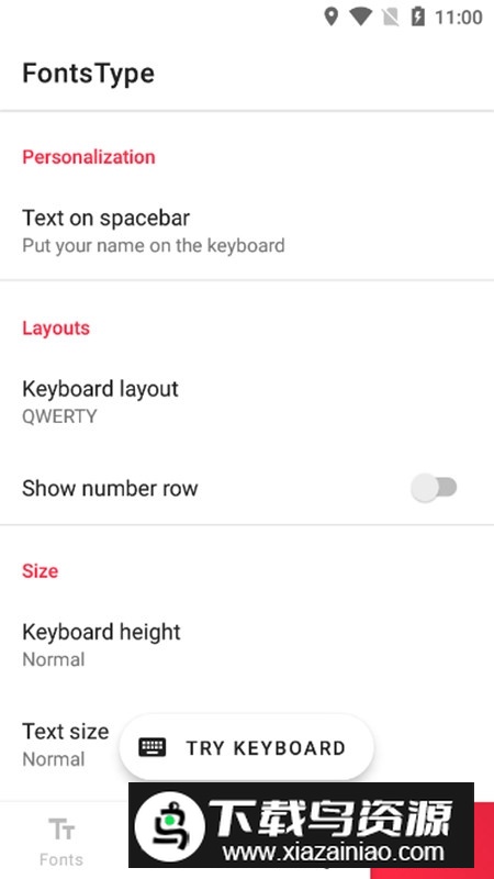 FontsType字体键盘APP专业版截图3