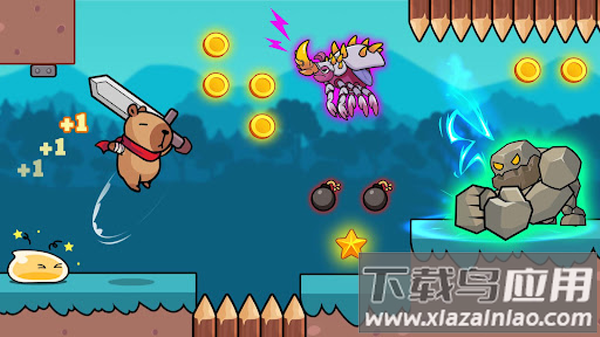 水豚的世界超级奔跑游戏(Capybara)最新版截图4