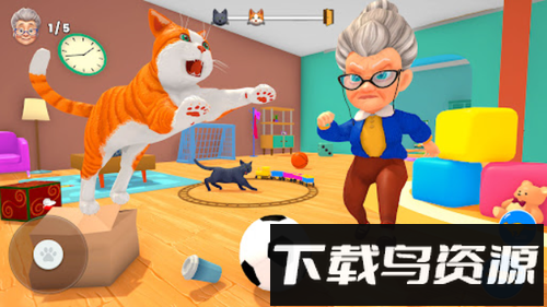 捣蛋猫和瞌睡奶奶的快乐生活最新版截图4