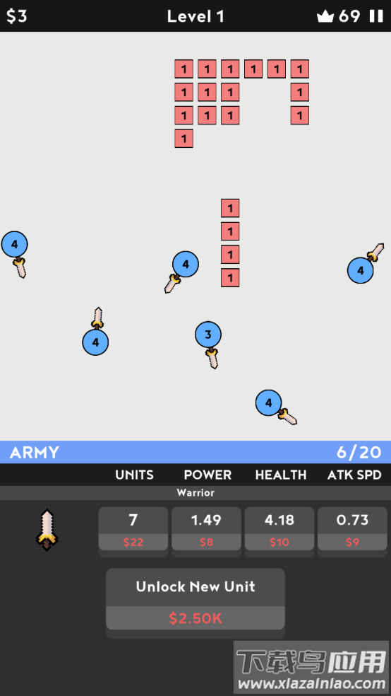 武器勇士小游戏(Weapon Warriors)最新版截图3