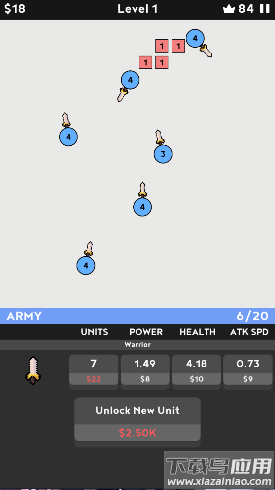 武器勇士小游戏(Weapon Warriors)最新版截图4