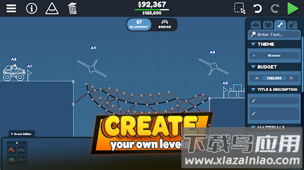 桥梁大师3游戏(Poly Bridge 3)最新版截图2