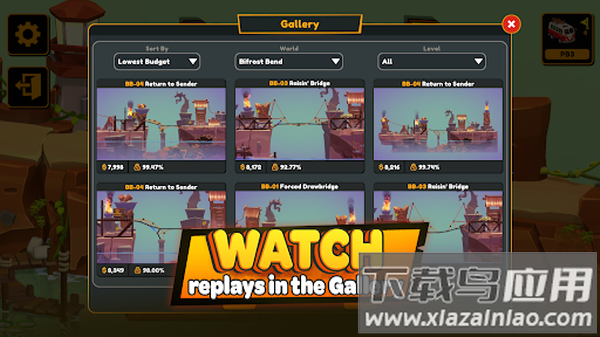 桥梁大师3游戏(Poly Bridge 3)最新版截图3