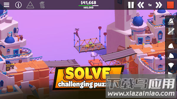 桥梁大师3游戏(Poly Bridge 3)最新版截图5
