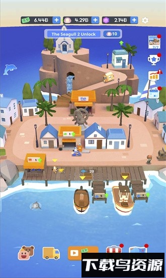 空闲钓鱼村大亨最新版(FishingVillage)最新版截图2