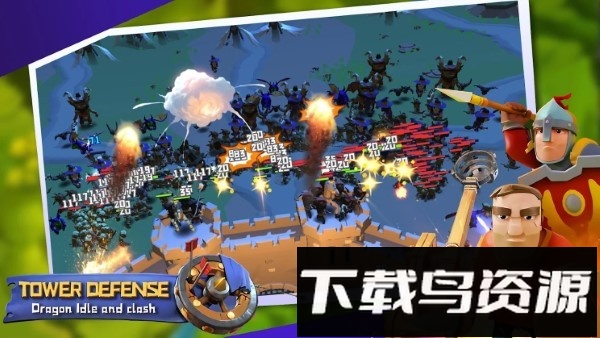 塔防龙空闲和冲突最新版截图1