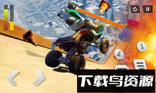 四轮特技飞车最新版截图1