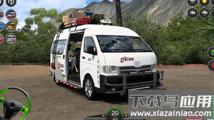 越野面包车游戏(越野面包车模拟器)