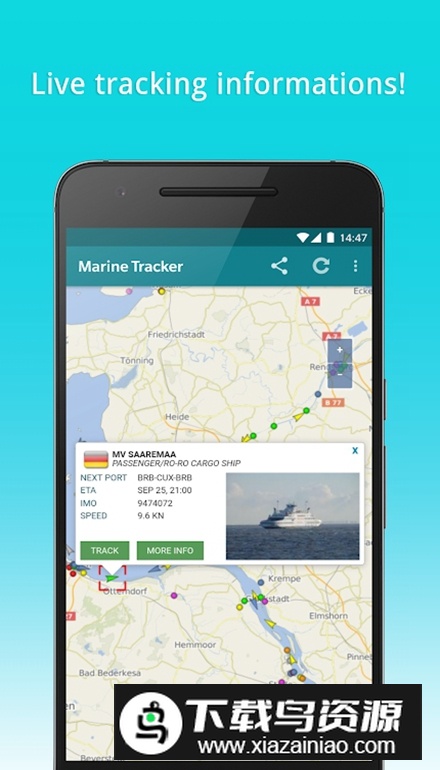 Marine Tracker地图软件截图5