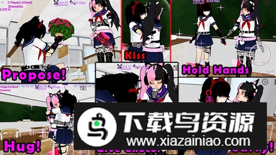 女子高中生沙盒游戏正版截图1