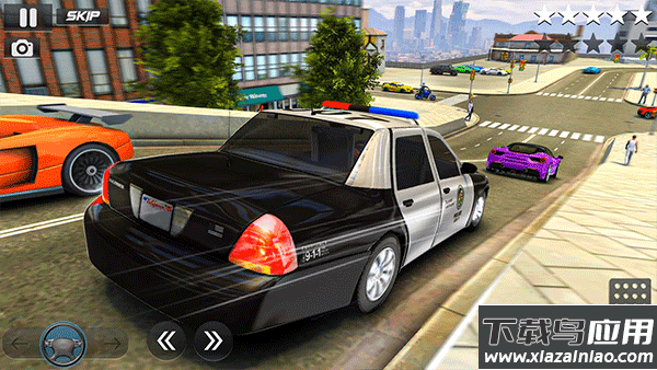 边境巡逻警察模拟器手机版(Highway Police Car Chase)截图3