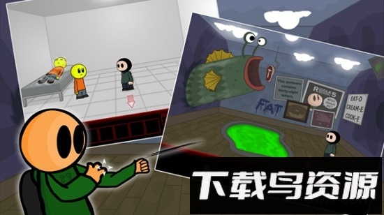 解谜学校游戏5外星人飞船密室逃脱最新版截图1