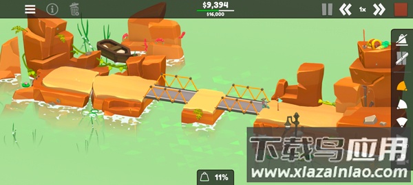 保利桥3手游(Poly Bridge 3)最新版截图4