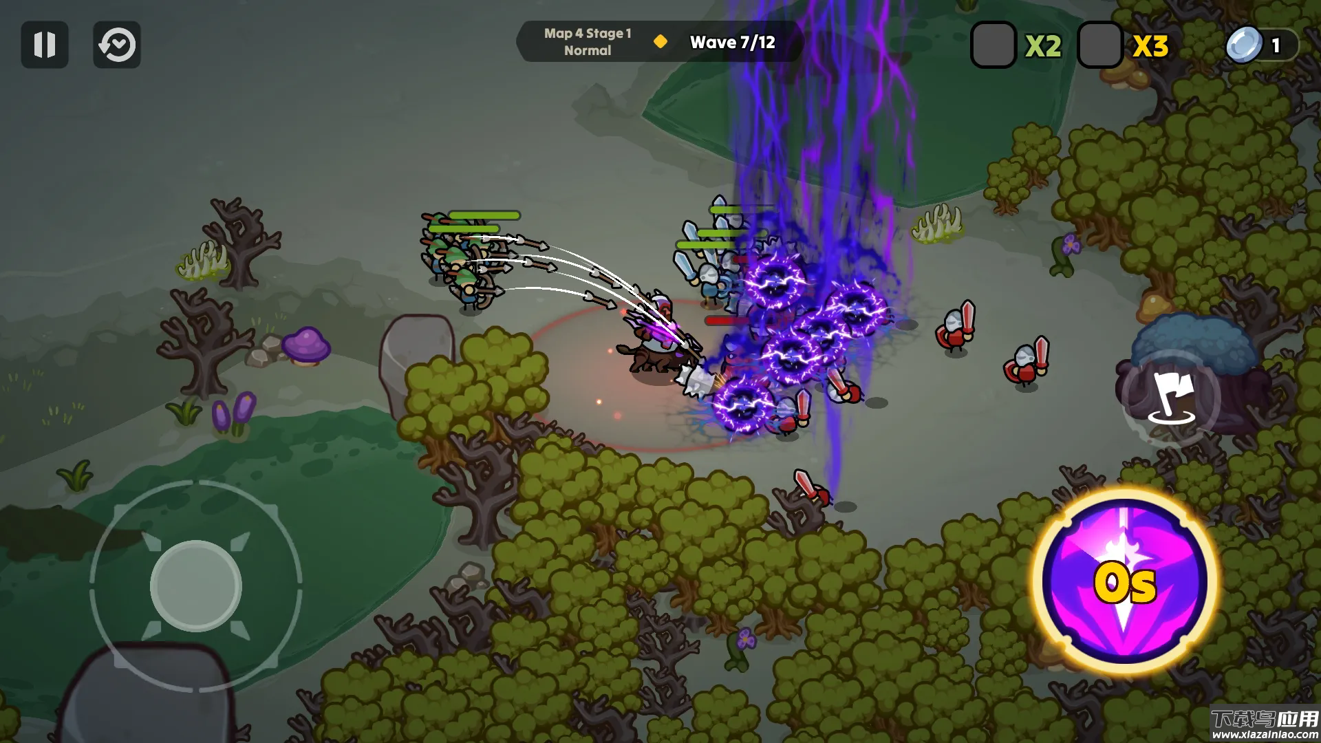 夜幕王国边境塔防中文版最新版截图3