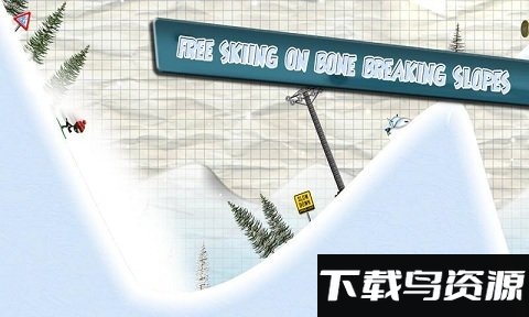 火柴人竞速滑雪最新版截图1