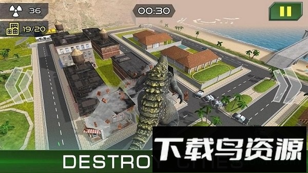 怪物进化哥斯拉内购破解版(MonsterEvolution)最新版截图3