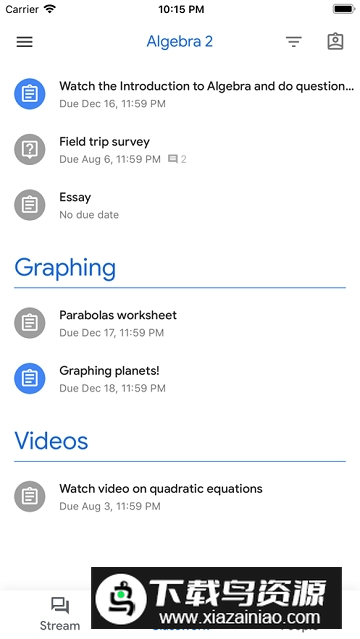 Google Classroom(谷歌云课堂学生版官方版app)截图1