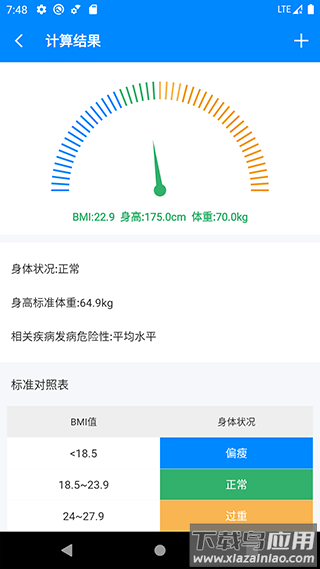 bmi计算器官方版最新版截图2
