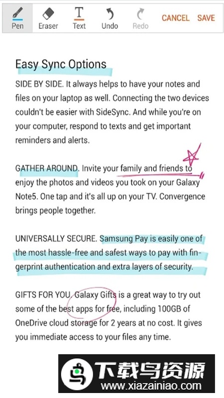 三星在PDF上书写app安装包最新版截图1