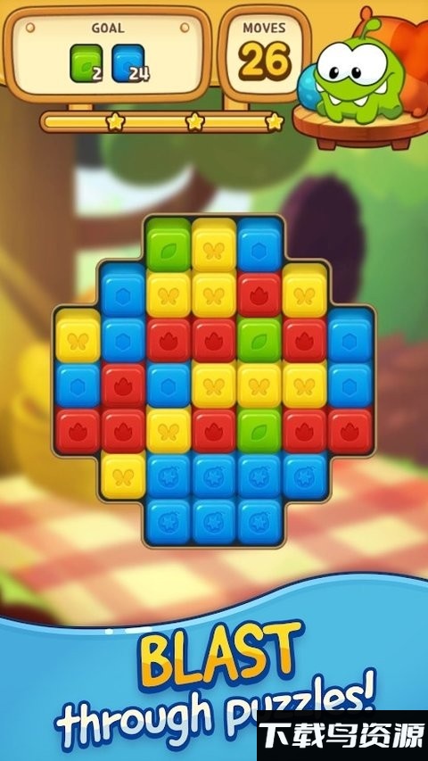 割绳子爆炸游戏(Cut the Rope BLAST)最新版截图2