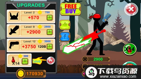 火柴人的战斗游戏最新版截图3