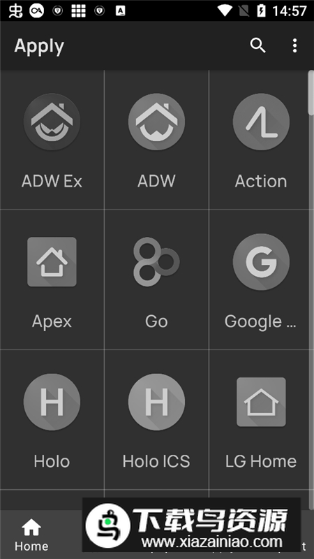 ios14图标包安卓版apk(iOS14 Black Icon Pack)截图2