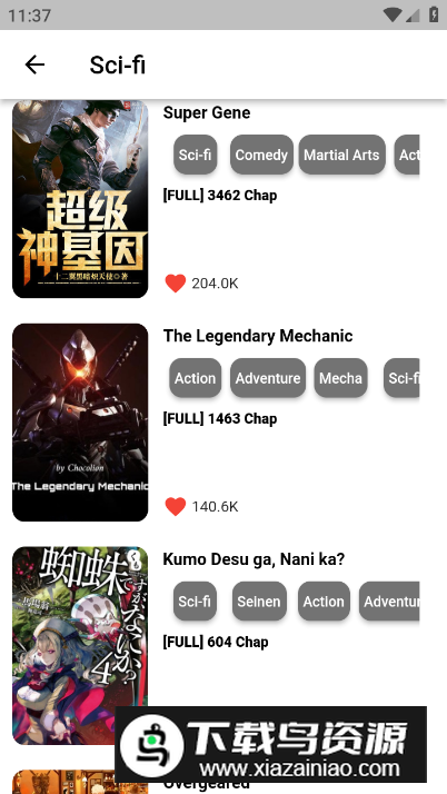 Free Novel软件免费版最新版截图2