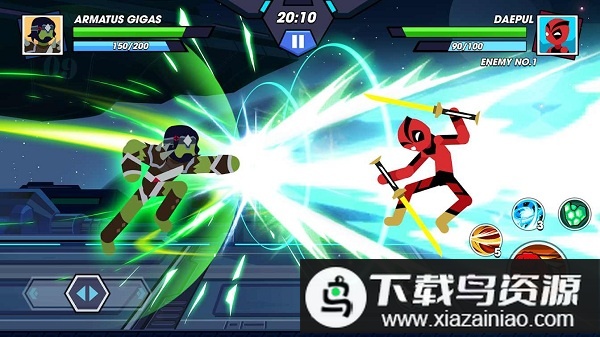 火柴人格斗无双破解版最新版截图1