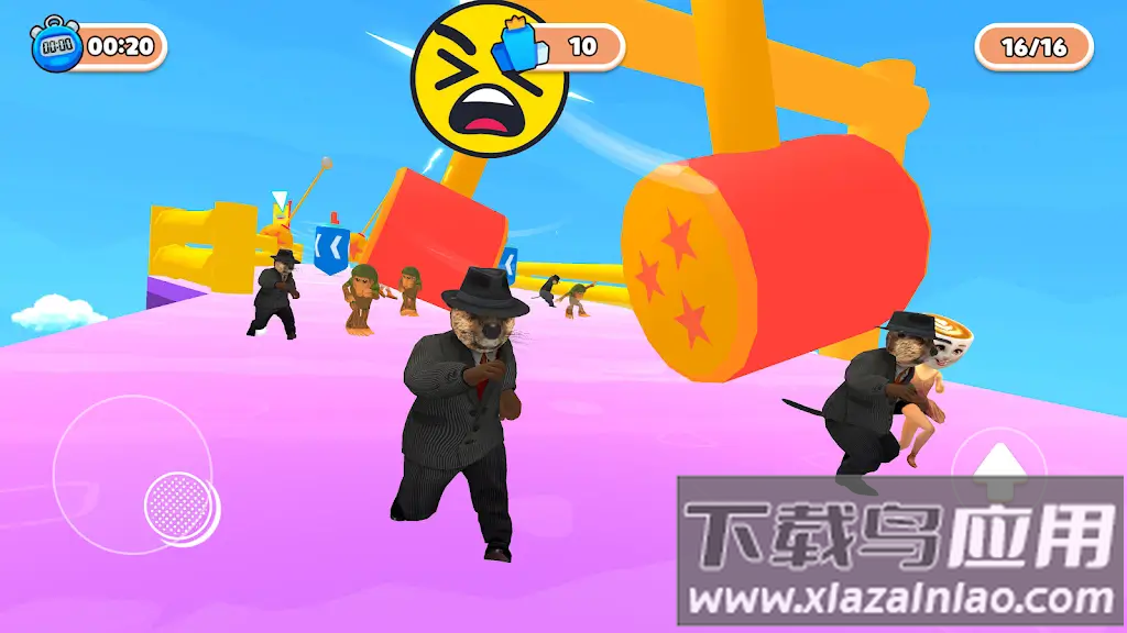 特拉拉拉男子赛跑游戏(Silly Guys Race: Fall & Run)