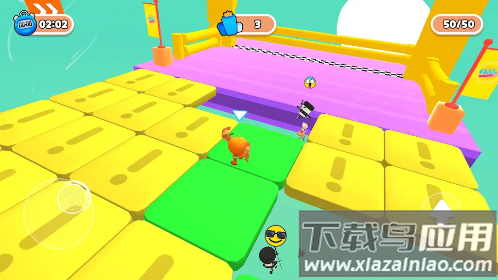 特拉拉拉男子赛跑游戏(Silly Guys Race: Fall & Run)最新版截图4