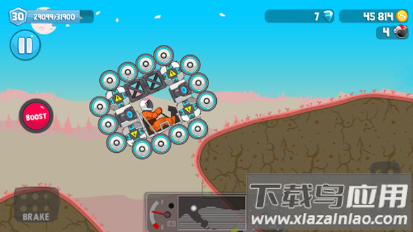 暴爽赛车游戏截图1