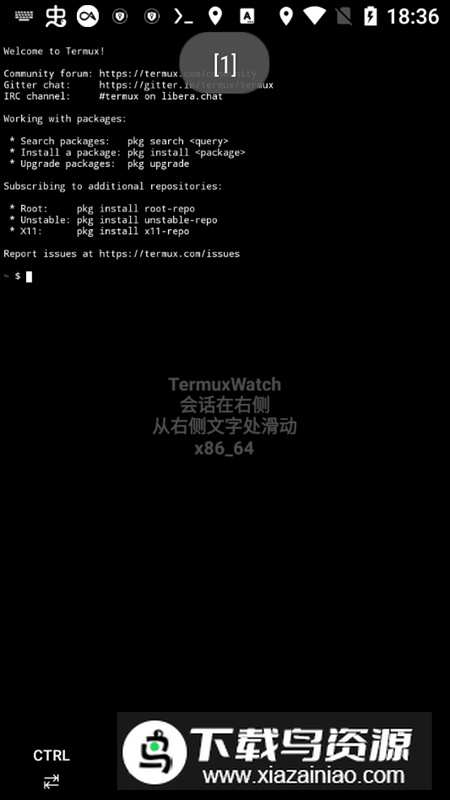 TermuxWatch安卓版(手表终端模拟器)截图5