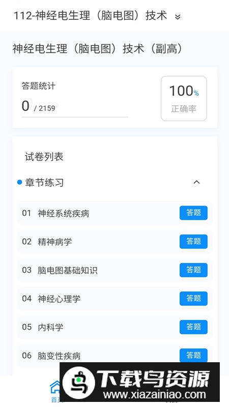 神经电生理技术新题库app最新版截图2