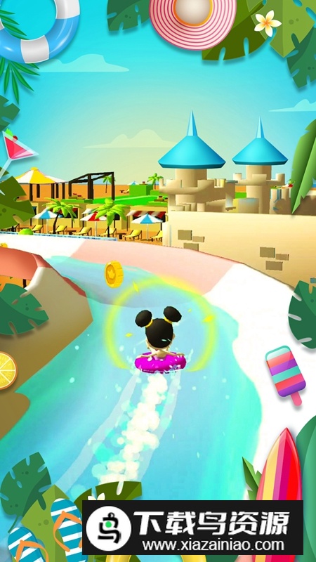 水上乐园滑梯比赛手游中文版最新版截图2