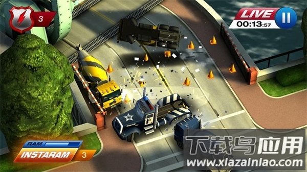 亡命威龙手游中文版下载(Smash Cops Heat)截图1