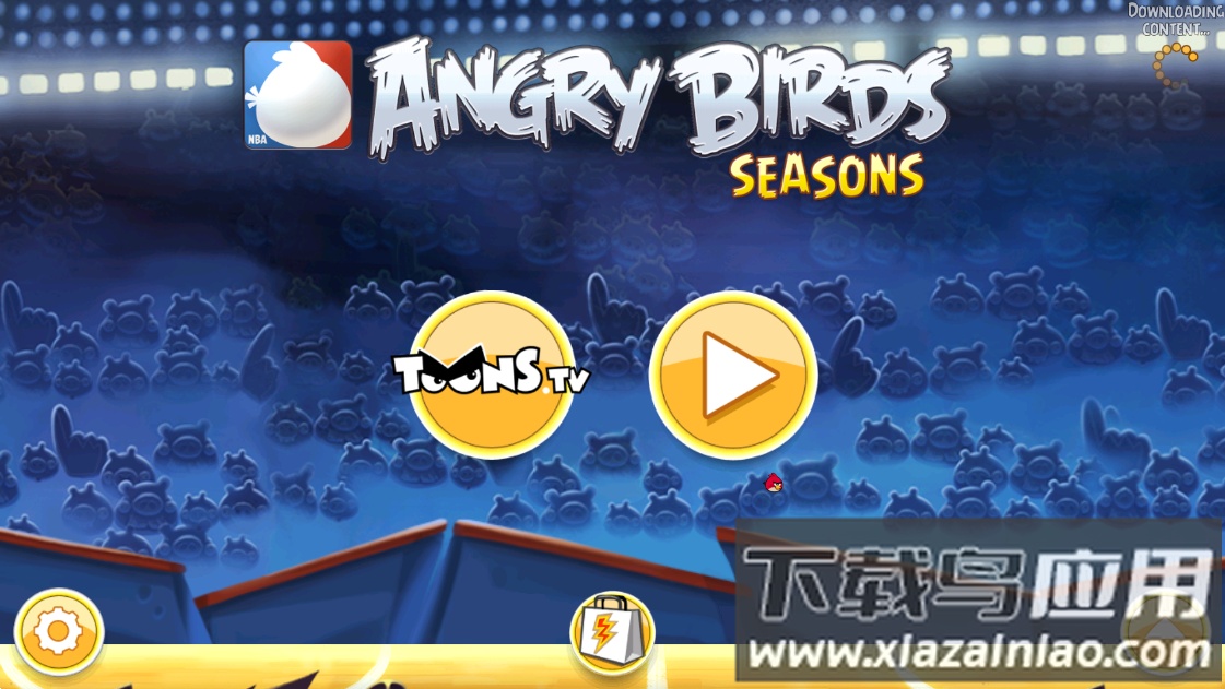 愤怒的小鸟季节版(Angry Birds)截图1