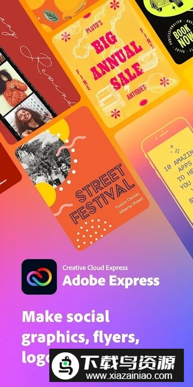 Adobe Express(adobe设计软件手机版app)截图1