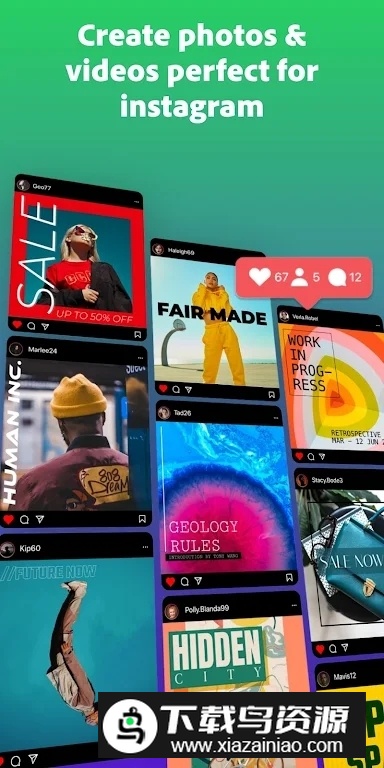 Adobe Express(adobe设计软件手机版app)截图2