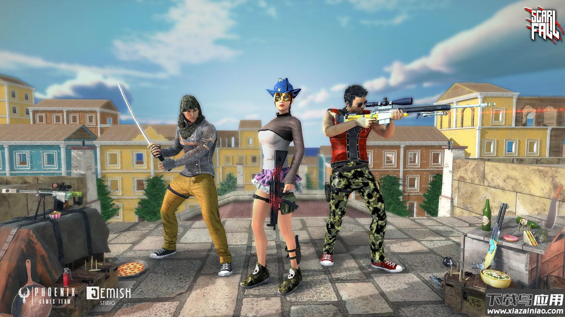 ScarFall: il combattimento di Royale Mod(皇家吃鸡战场)截图2