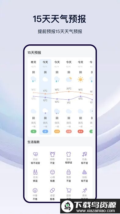 简单天气通app(天气预报)最新版截图1