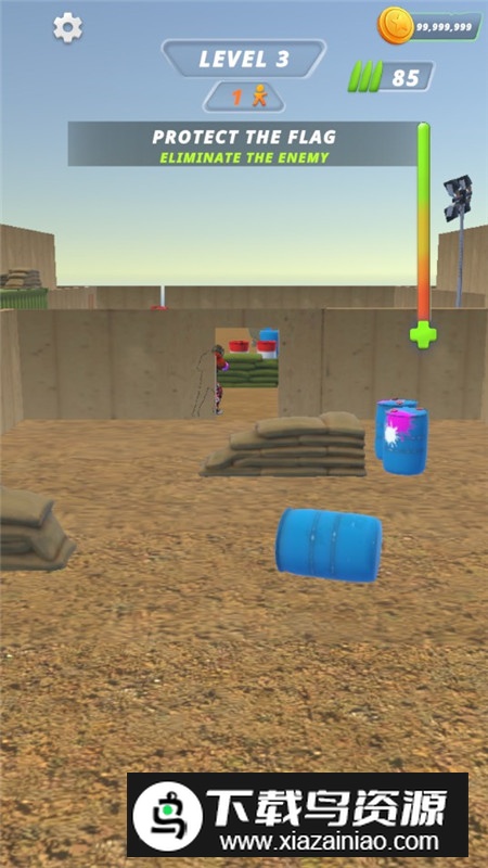 彩弹攻击3D无限金币存档版最新版截图5
