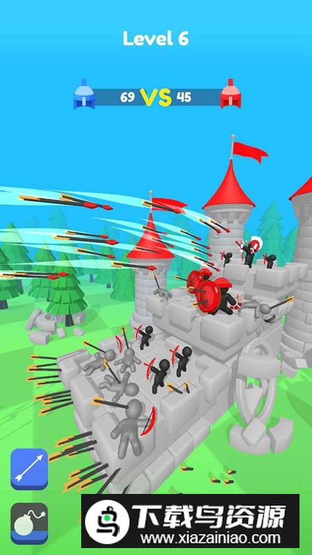 Merge Archers融合弓箭手城堡防卫战游戏最新版最新版截图2