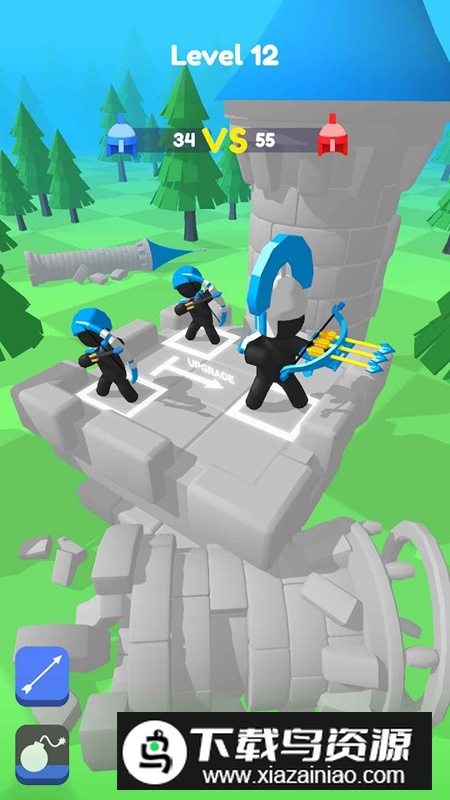 Merge Archers融合弓箭手城堡防卫战游戏最新版最新版截图3