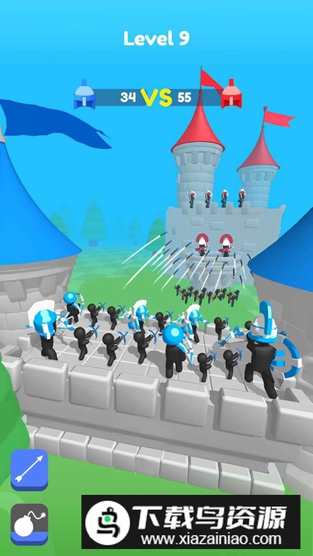 Merge Archers融合弓箭手城堡防卫战游戏最新版最新版截图5