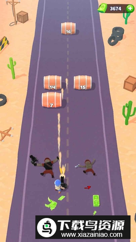 射击跑枪生存无限金币钻石最新版最新版截图2