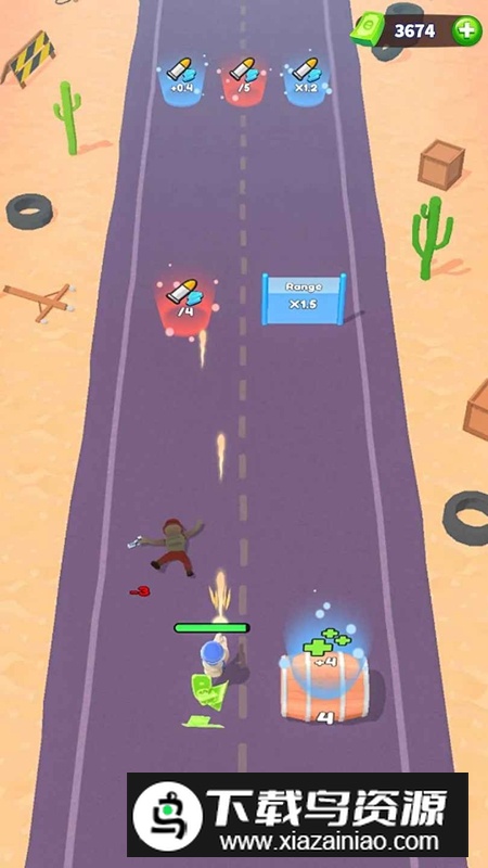 射击跑枪生存无限金币钻石最新版最新版截图3