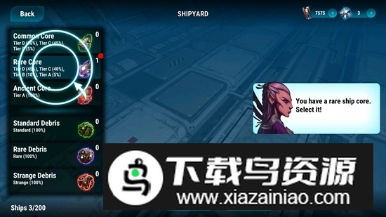 Stellar Wind Idle恒星战舰队破解版无限合金下载截图