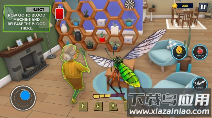 蚊子大战老奶奶游戏最新版截图2
